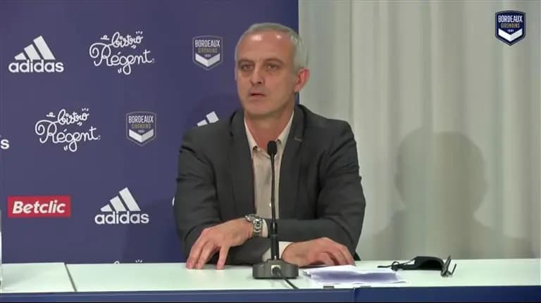 Alain Roche : « On sait qu'il y a des gens qui travaillent dans l'ombre pour une reprise des Girondins »