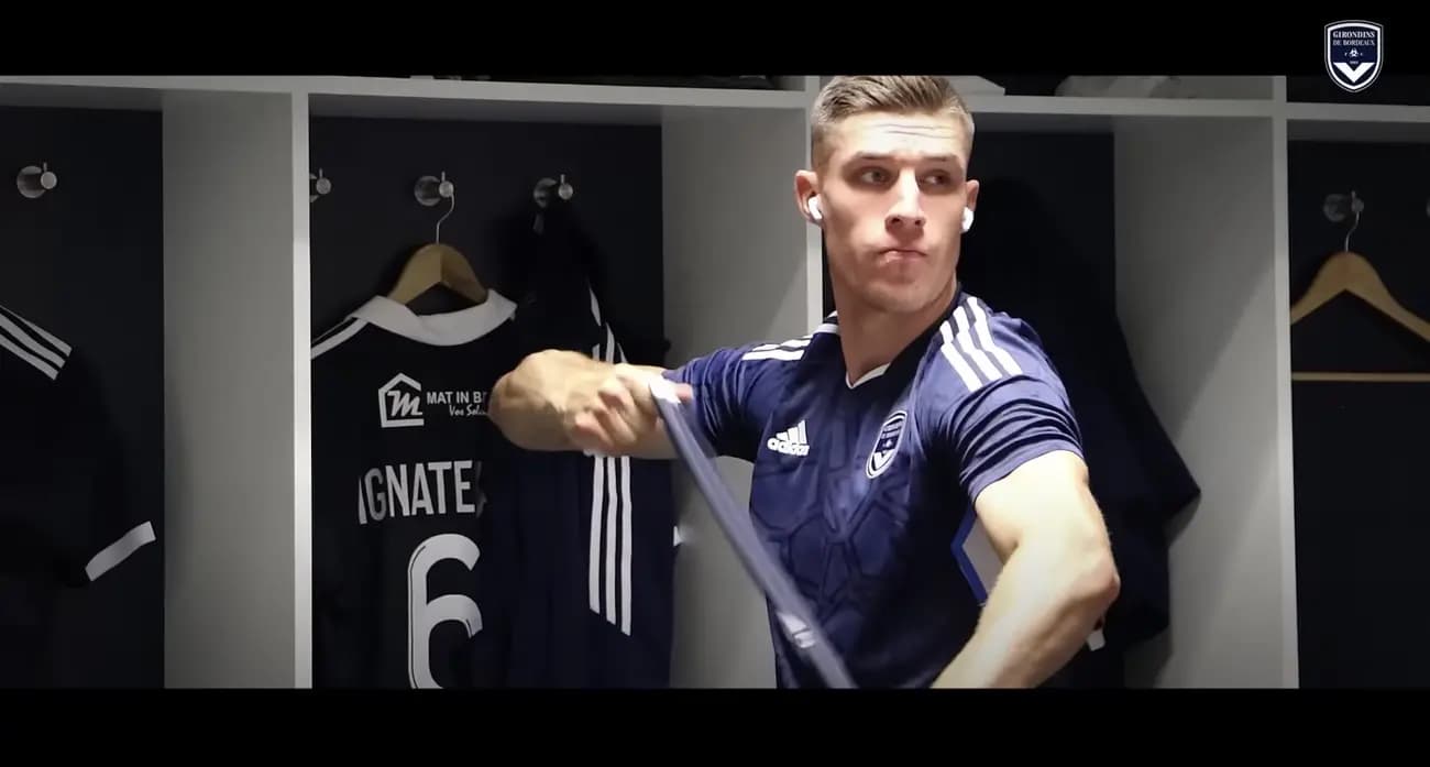 Le groupe des Girondins pour Laval-Bordeaux (J35)