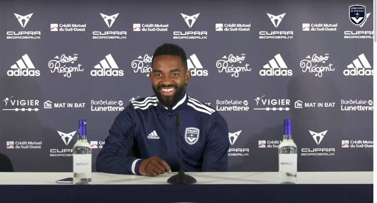 Le groupe des Girondins pour Saint-Étienne – Bordeaux (J33) avec Vital Nsimba